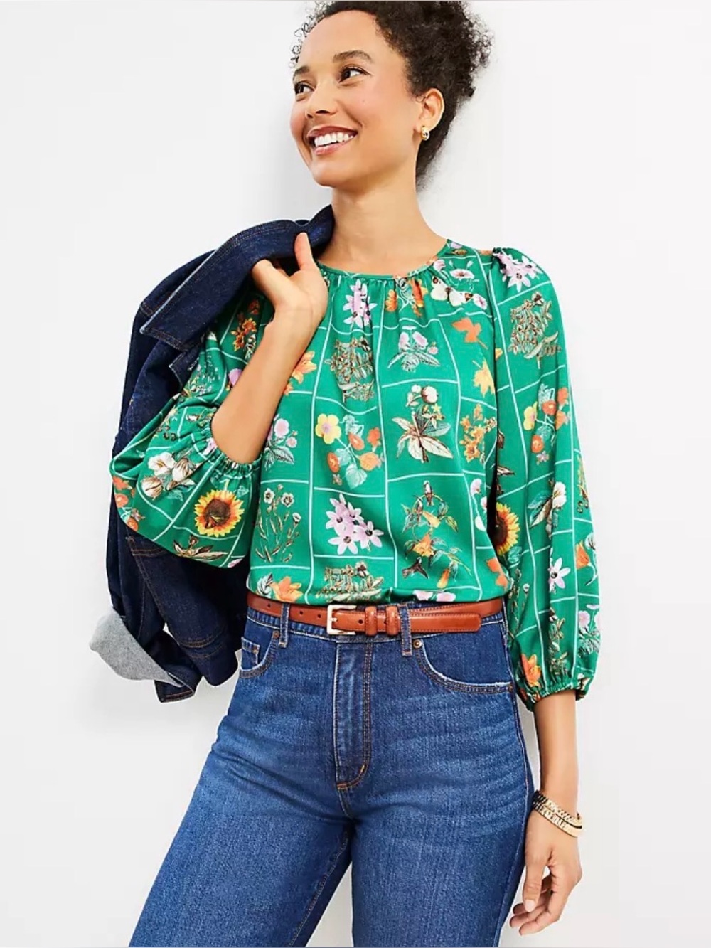 Loft Mosaic Blouse